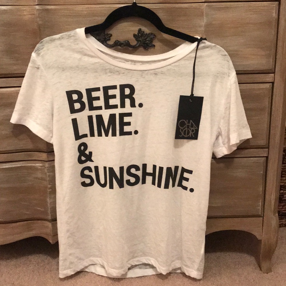 Chaser beer lime & sunshine